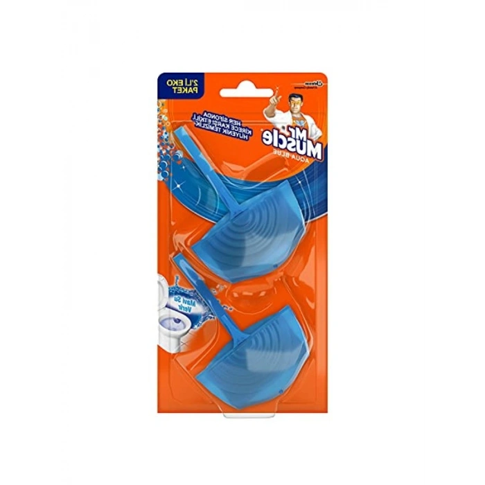 Mr. Muscle Klozet Blok Aqua Mavi 2li Koku Giderici
