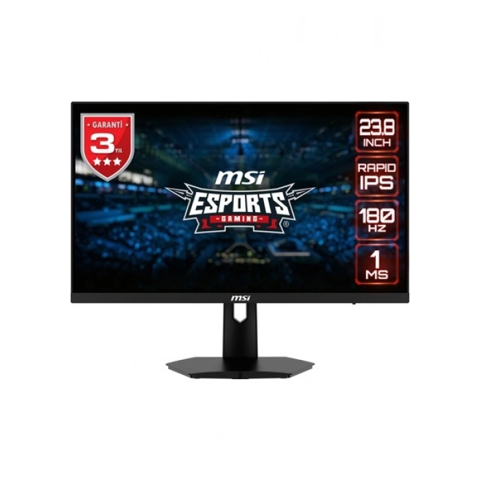 MSI 23.8 G244F E2 1920x1080 (FHD) 16:9 FLAT RAPID IPS 180HZ 1MS ADAPTIVE-SYNC PREMIUM GAMING MONITOR