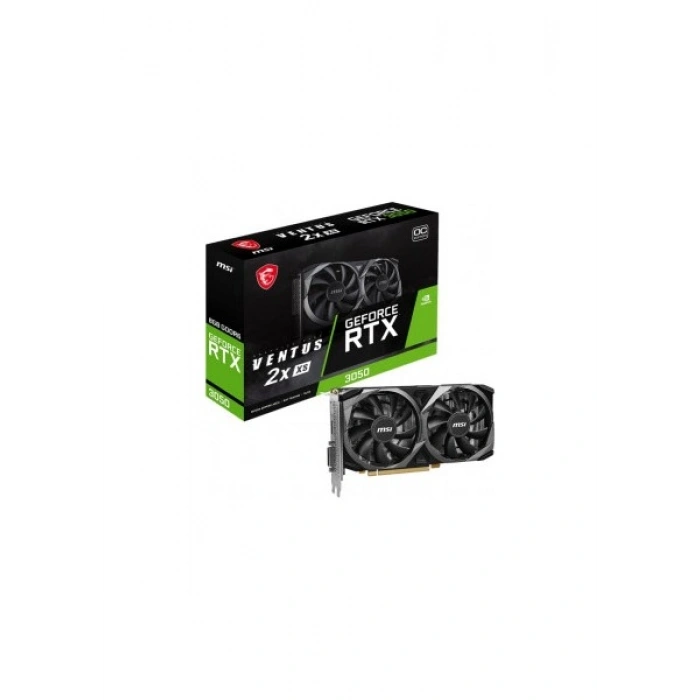 MSI GeForce RTX 3050 Ventus 2X XS 8G OC 8GB GDDR6 128 Bit Ekran Kartı