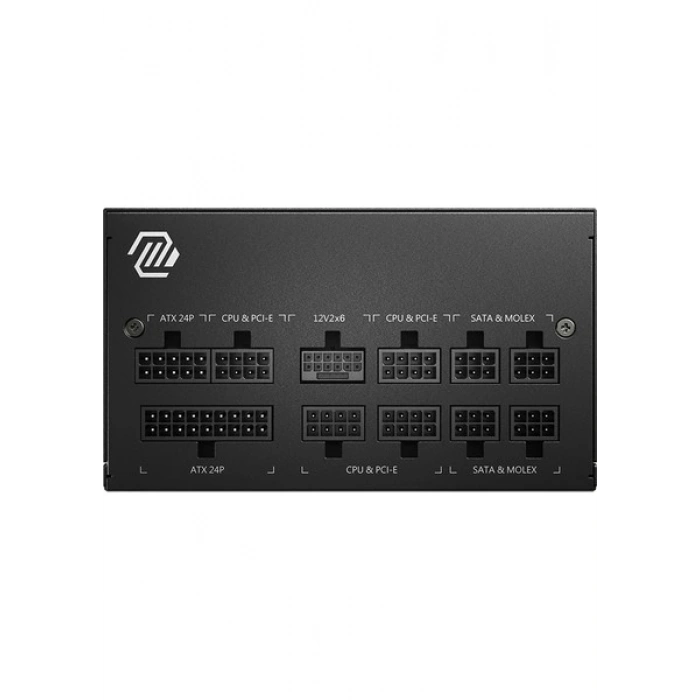 MSI MAG A850GL PCIE5 850W 80+ Gold PCIe5.0 Tam Modüler Siyah Güç Kaynağı