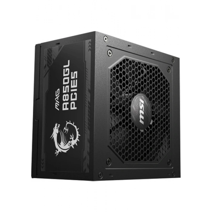MSI MAG A850GL PCIE5 850W 80+ Gold PCIe5.0 Tam Modüler Siyah Güç Kaynağı