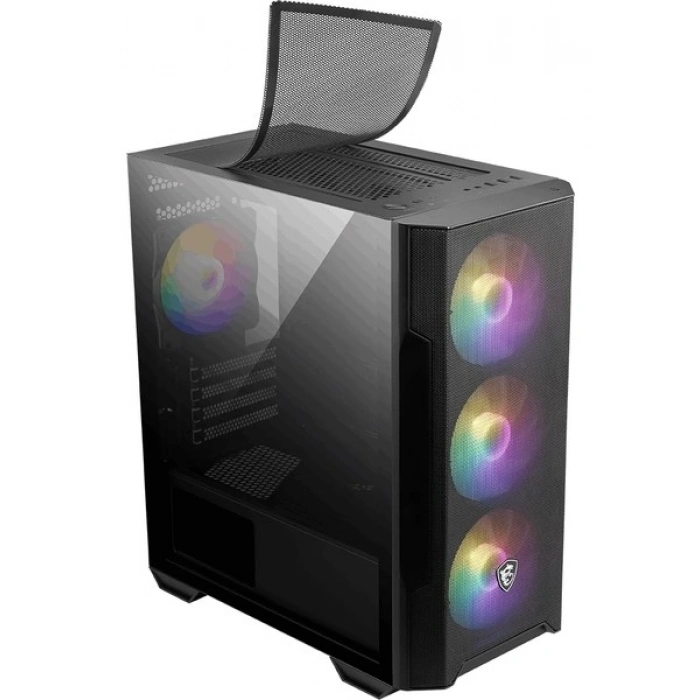 MSI MAG Forge M100R Temperli Cam ARGB mATX Mid Tower Kasa