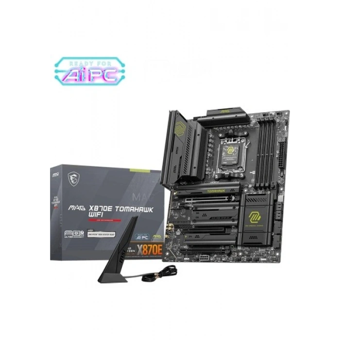 MSI MAG X870E TOMAHAWK WIFI 8400MHz (OC) M.2 AM5 ATX Anakart