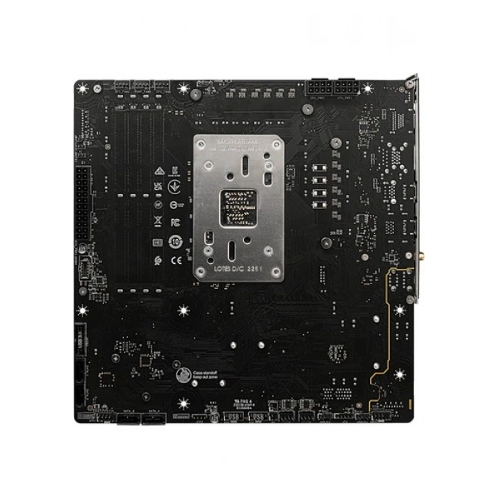 MSI MB B650M PROJECT ZERO AM5 DDR5 7600MHZ(OC) HDMI DP M.2 USB3.2 2.5G LAN WI-FI 6E mATX