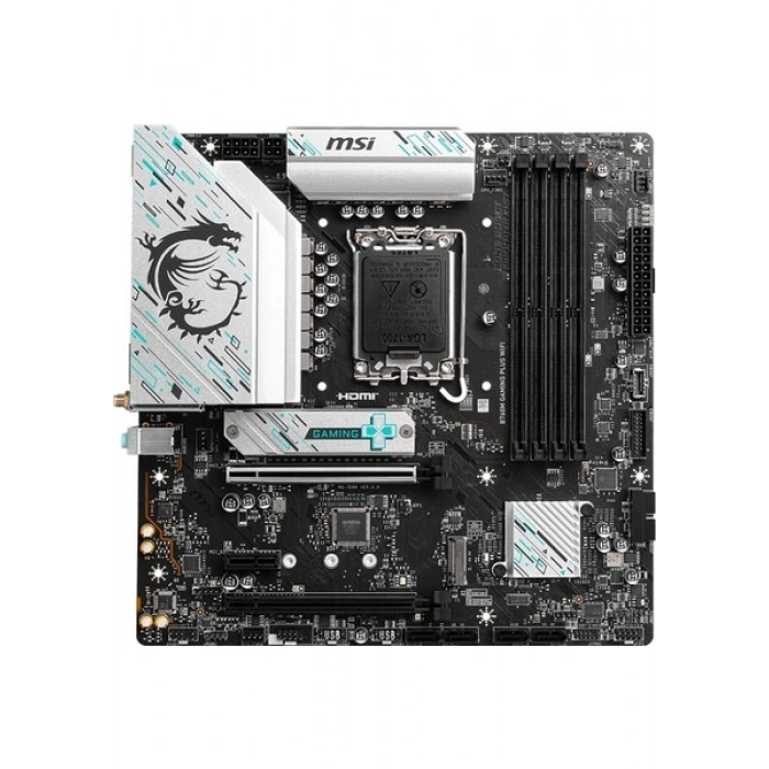 MSI MB B760M GAMING PLUS WIFI SOKET 1700 DDR5 6800(OC) PCI-E M.2 USB3.2 HDMI DP 1x 2.5G LAN WI-FI 6E ATX