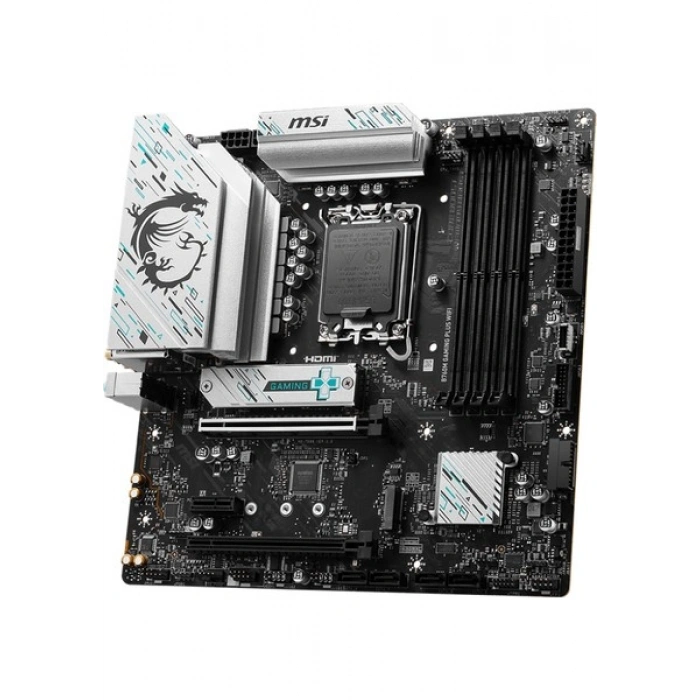 MSI MB B760M GAMING PLUS WIFI SOKET 1700 DDR5 6800(OC) PCI-E M.2 USB3.2 HDMI DP 1x 2.5G LAN WI-FI 6E ATX