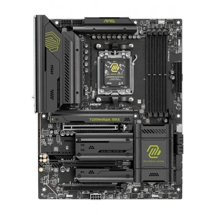 Msı MB Mag B850 Tomahawk Max 8400MHZ(OC) DDR5 Am5 Atx Anakart