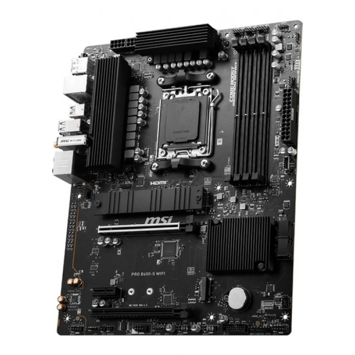 MSI MB PRO B650-S WIFI AM5 DDR5 7200MHZ(OC) HDMI DP M.2 USB3.2 2.5G LAN WI-FI 6E ATX