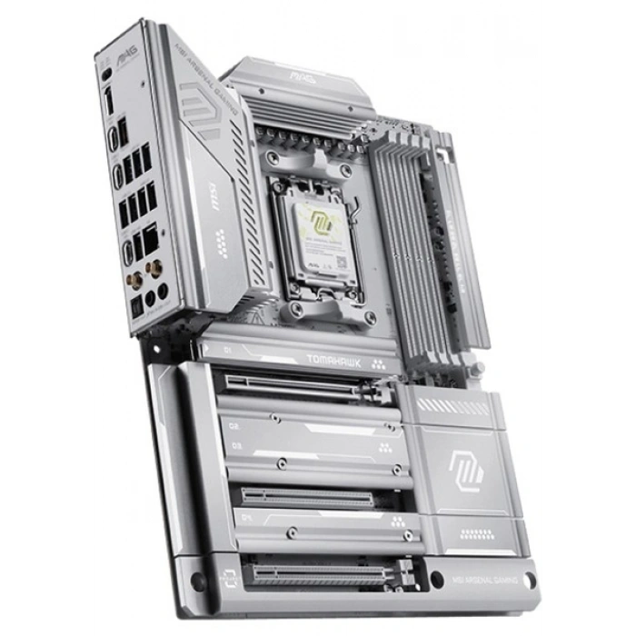 MSI Msı Mag X870E Tomahawk Max Wıfı Pz Am5 Ddr5 8400MHZ(OC) Usb4 4x M.2 Hdmı 2x Dp 40 Gbps 5g Lan Wıfı 7 Rgb Atx
