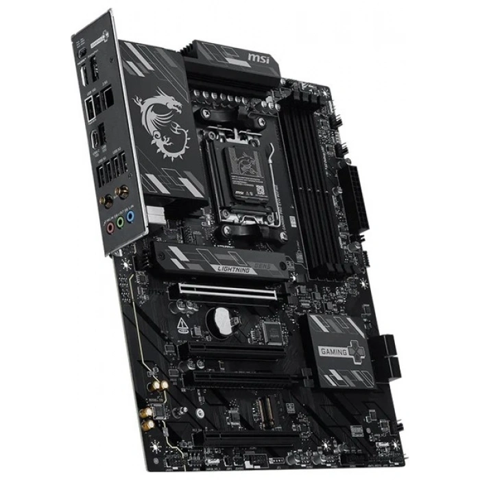 MSI Msı MB B850 Gamıng Pro WIFI6E Am5 Ddr5 8200MHZ(OC) Dp 1x HDMI 2x M.2 4x Pcı-E X16 USB 10GBS 2,5g Lan Wı-Fı 6e Atx