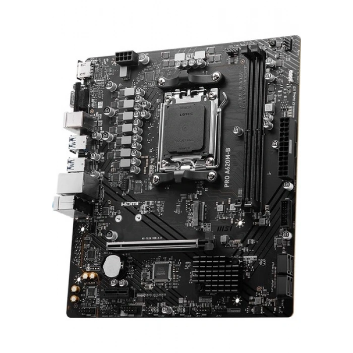 MSI Pro A620M-B DDR5 6800Mhz (OC) M.2 AM5 mATX Anakart