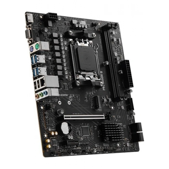 MSI PRO B650M-B AM5 DDR5 6800MHZ(OC) HDMI VGA M.2 USB3.2 2.5G LAN mATX