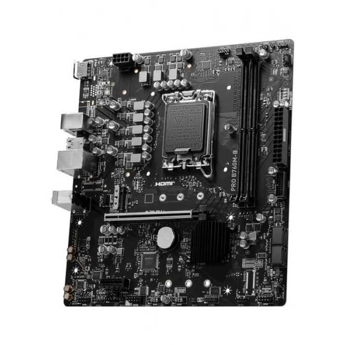 MSI Pro B760M-B DDR4 4800Mhz (OC) M.2 1700p mATX Anakart