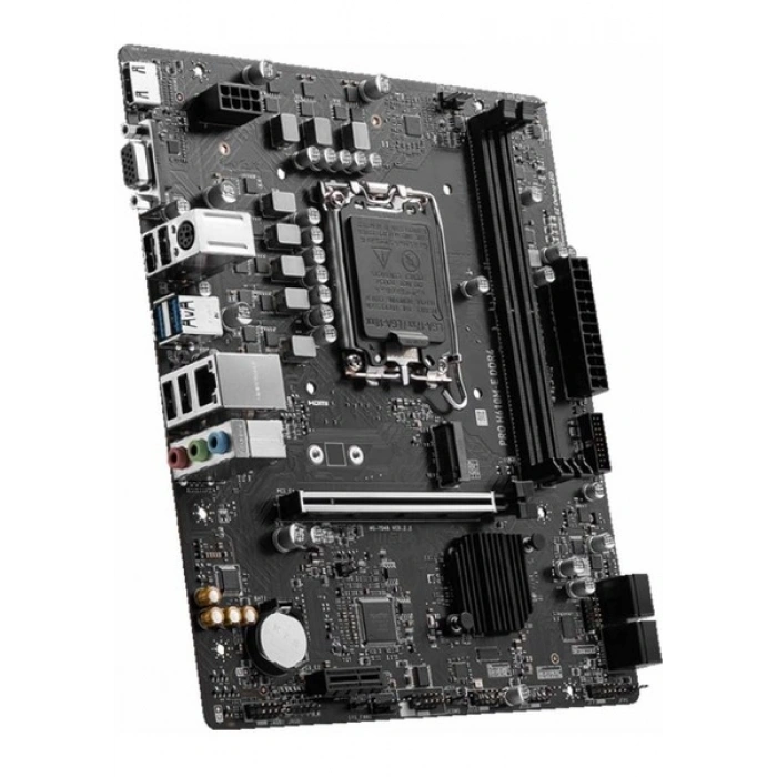 MSI Pro H610M-E 3200MHz DDR4 Soket 1700 M.2 HDMI VGA mATX Anakart