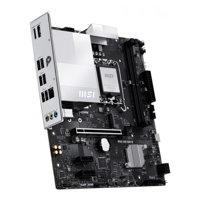 Msı Pro H810M-B H10 Ddr5 6400+(OC)MHZ Matx Gaming (Oyuncu) Anakart