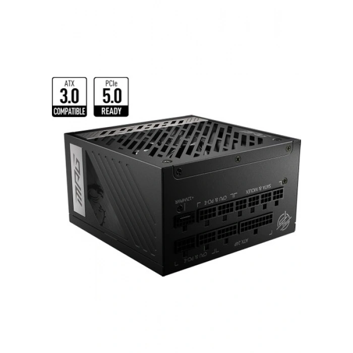 MSI PSU MPG A1000G PCIE5 1000W 80+ GOLD POWER SUPPLY