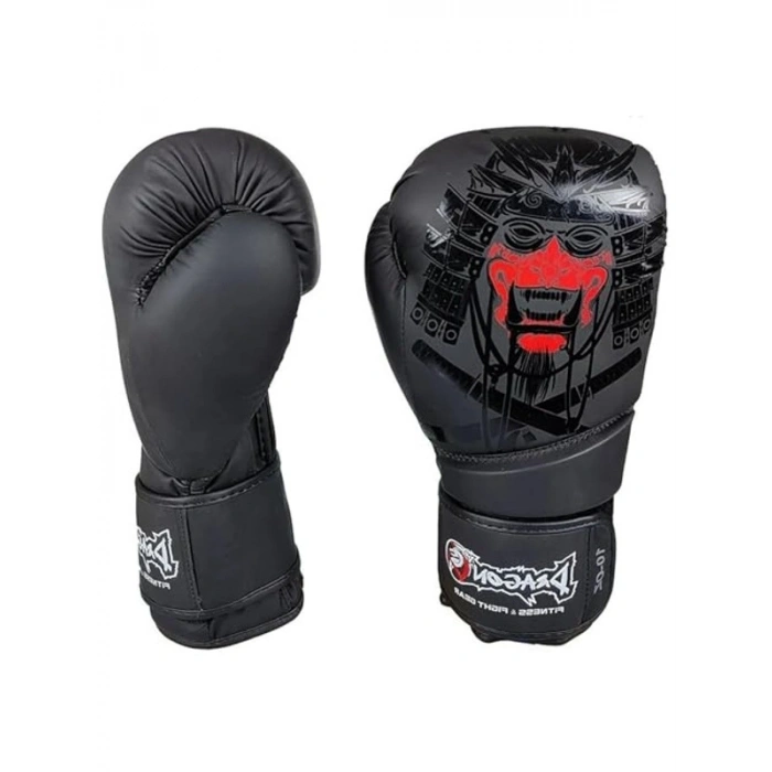 Muay Thai Eldiveni - Siyah Renk ve 10 Oz Ağırlık