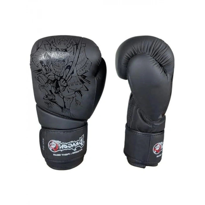 Muay Thai Eldiveni - Siyah Renk ve 10 Oz Ağırlık