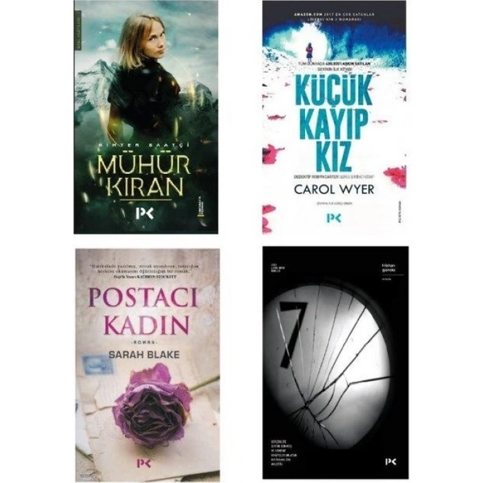 Mühür Kıran - Küçük Kayıp Kız - Postacı Kadın - 7 Yedi - 4 Kitap