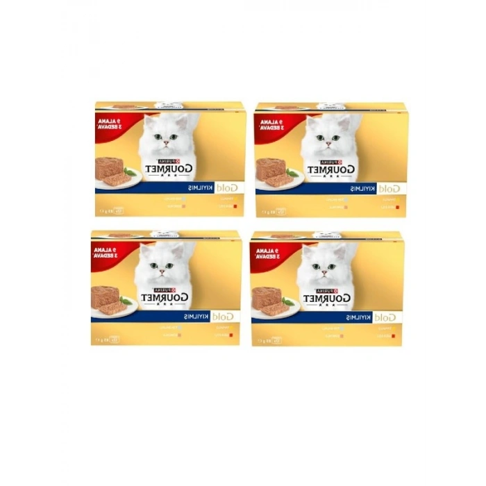 Multipack 85 gr Kıyılmış Tavuk Etli Yaş Kedi Maması - 48 Al 36 Öde