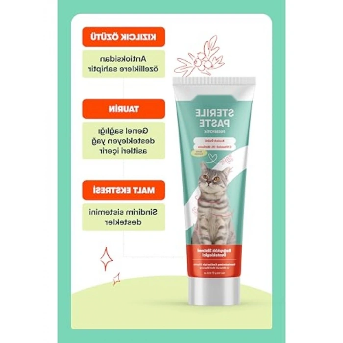 Multivitaminli Malt Macun - Kısır Kediler İçin 100g