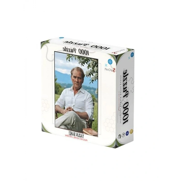 Mustafa Kemal Atatürk Temalı 1000 Parça Puzzle, Eğlenceli Oyun