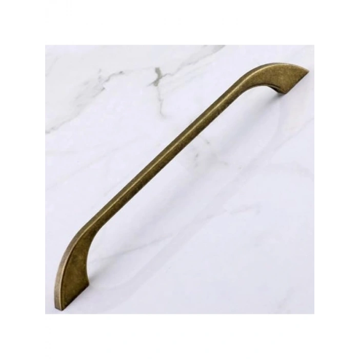 Mutfak Dolabı İçin Antik Sarı Metal Kulplar - 192 mm