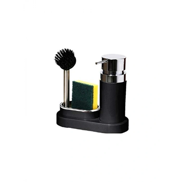 Mutfak Seti: 2li Sıvı Sabunluk ve Fırça