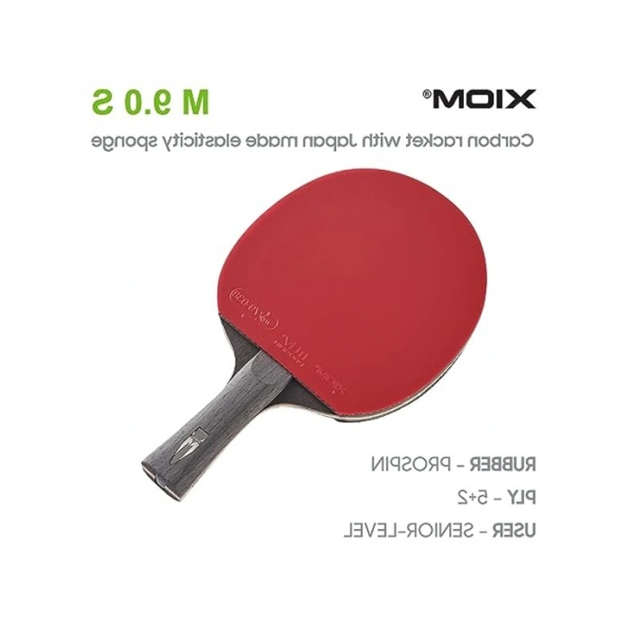 Muv 9 S Carbon ITTF Onaylı Masa Tenisi Raketi