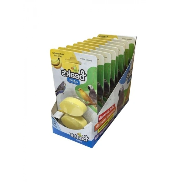 Muz Aromalı Kuş Gaga Taşı - 9 Adet