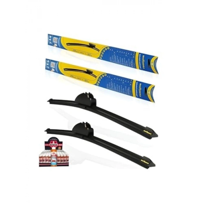 Muz Silecek Silgi Takımı - Cam Sabunu Hediyeli (65 CM * 45 CM)