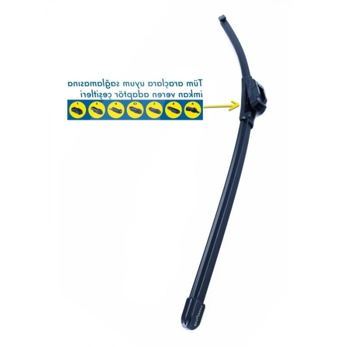 Muz Silecek Takımı, 600mm ve 480mm İki Adet Uyumlu Set