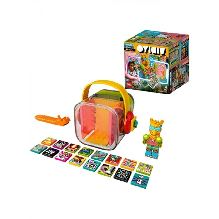 Müzik Temalı BeatBox Oyuncak Yapım Seti - Yaratıcı Müzik Deneyimi (82 Parça)