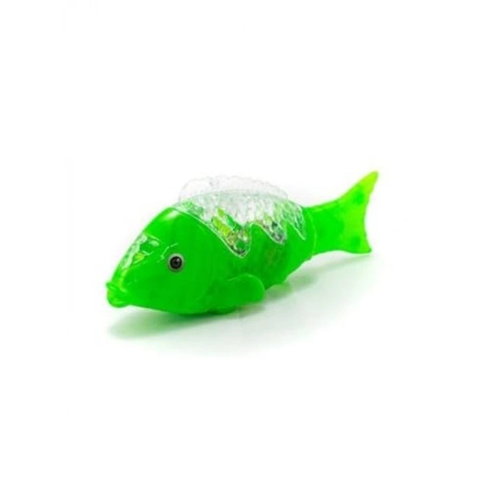 Müzikli Işıklı Yürüyen Balık - 23 cm, Eğlenceli Oyuncak