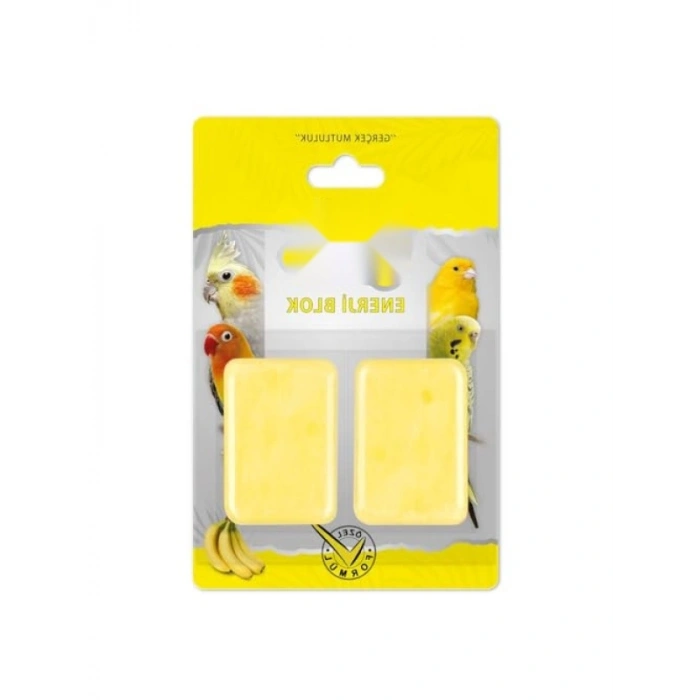 Muzlu Enerji Bloğu - Kuşlar İçin 2li Set