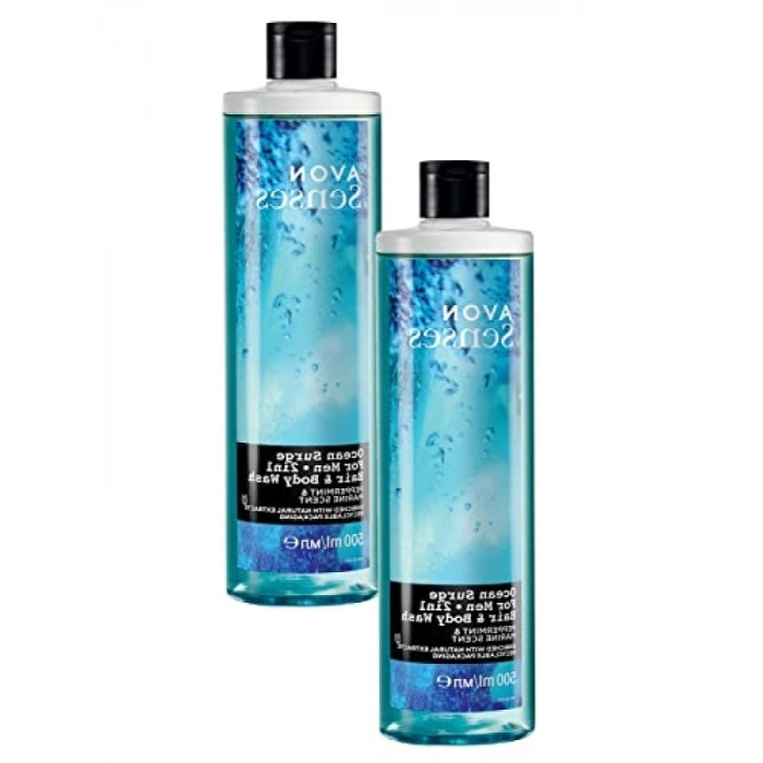 Nane ve Deniz Kokulu Erkek Duş Jeli - 500 ml İkili Set