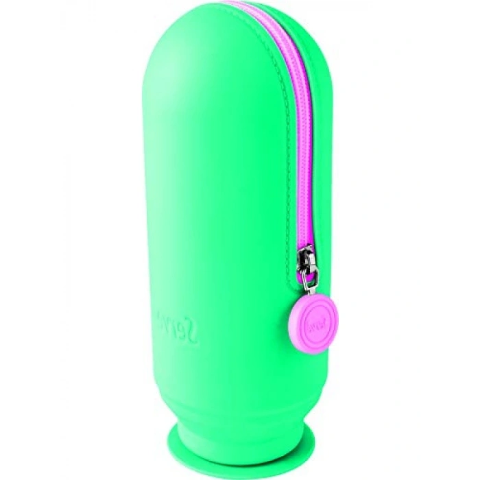 Nane Yeşili Yumuşak Silikon Kalem Kutusu