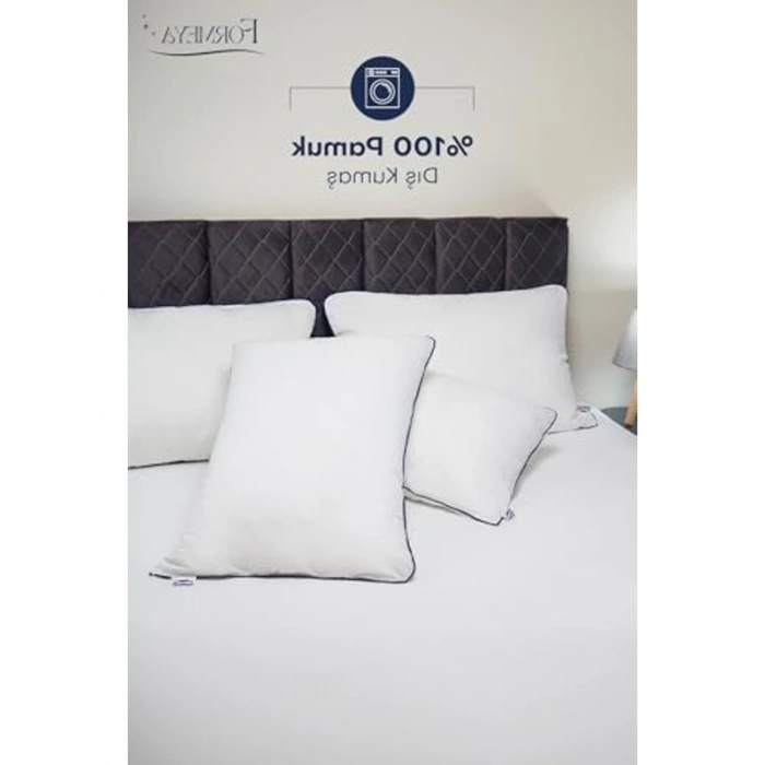 Nano Jel Yastık, 50x70 cm Ölçülerinde %100 Pamuk Dış Kumaş