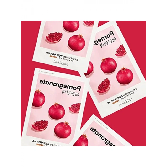 Nar Özlü Yaprak Maske, 1 Adet - Yaşlanma Karşıtı Etki