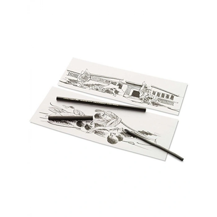 Natürel Kömür Kalemi, Siyah Yumuşak