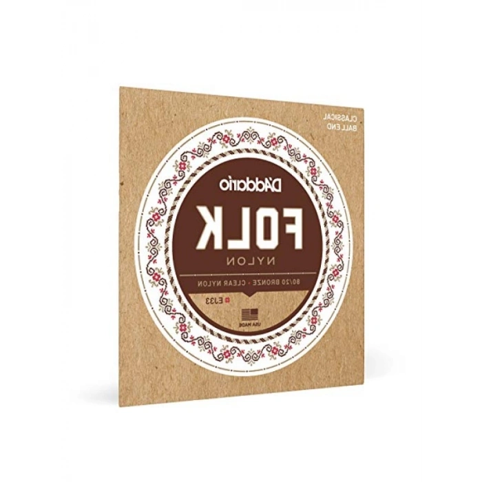 Naylon Çekirdekli Klasik Gitar Telleri - Top Uçlu