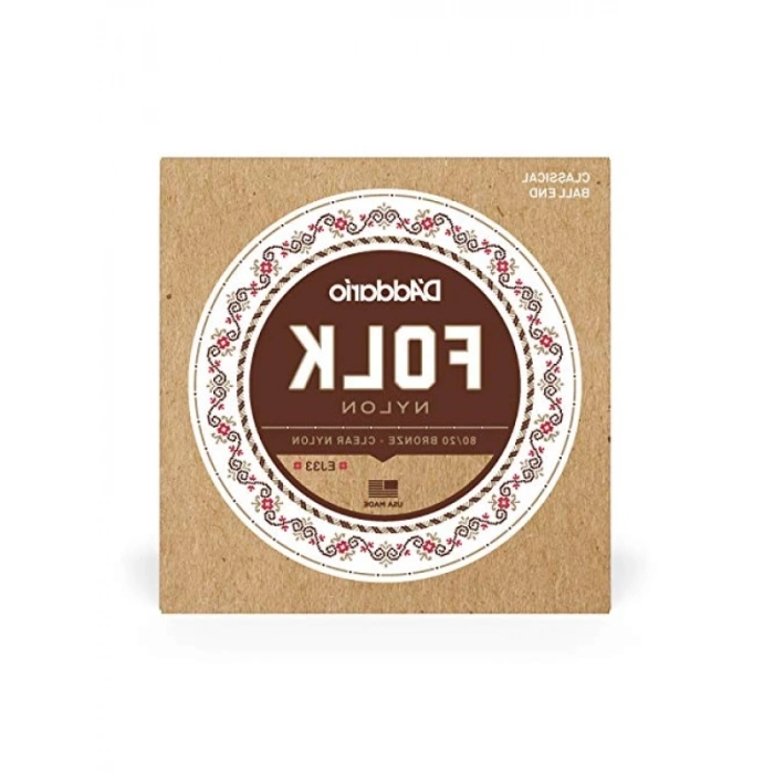 Naylon Çekirdekli Klasik Gitar Telleri - Top Uçlu