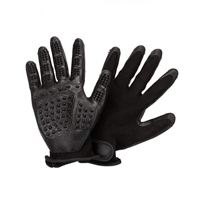 Naylon Kauçuk 16x23 cm Köpek Tarama Eldiveni, Pratik Kullanım