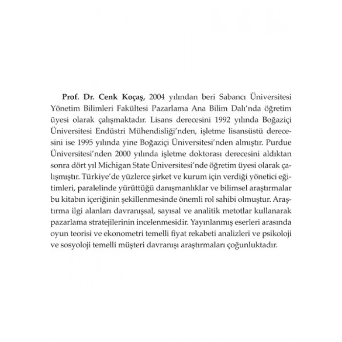 Neden Tüketiyoruz? - Cenk Koçaş