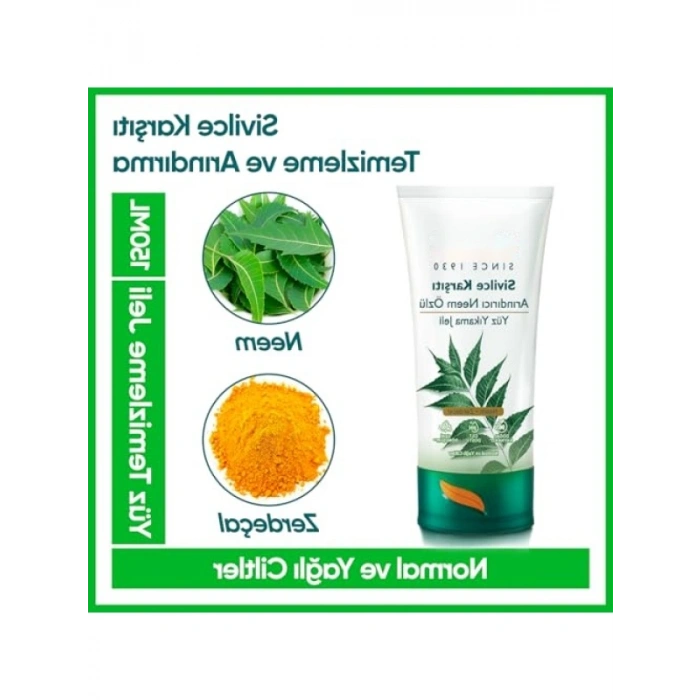 Neem ve Zerdeçal Özlü Yüz Temizleme Jeli 150 ML