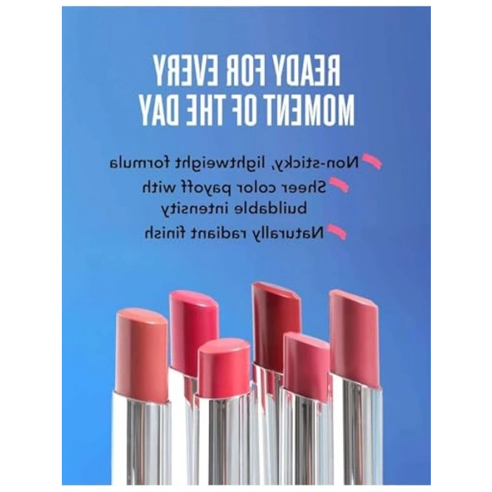 Nemlendirici Özellikli Parlak Ruj, Mor-Kahve Renk Seçeneği