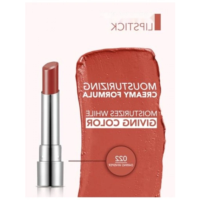 Nemlendirici Ruj 022 Daring Whisper - Yarı Transparan & Parlak