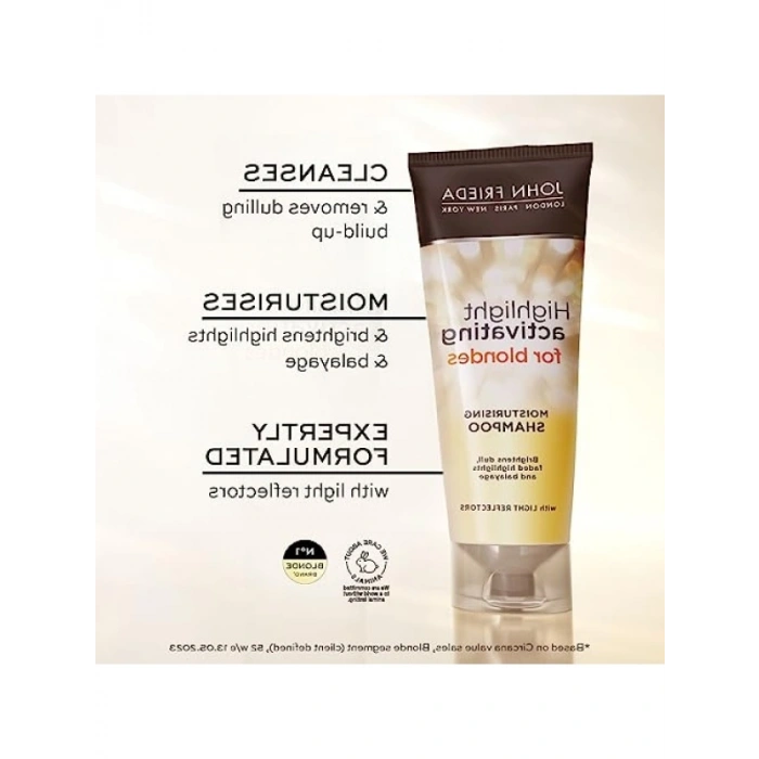 Nemlendirici Şampuan - Sarı Saçlar İçin 250 ml