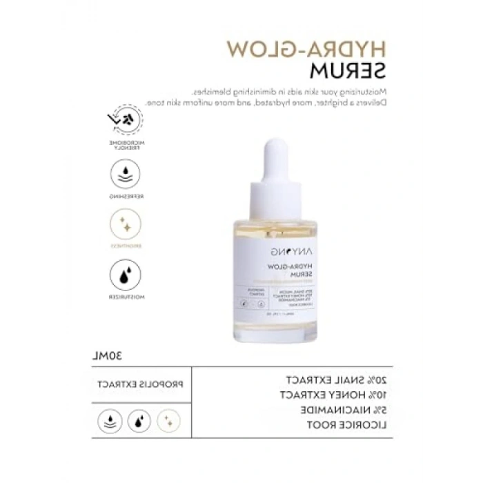 Nemlendirici ve Aydınlatıcı Serum, 30 ml