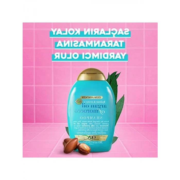 Nemlendirici ve Canlandırıcı Şampuan - Argan Yağı, 385 ml